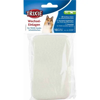TRIXIE Wissel inleggers voor hondenslip Chippy, 10 stuks, Maat: M