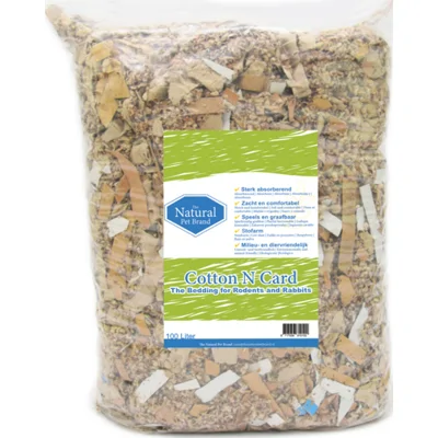 The Natural Pet Brand Cotton N Card 100 liter