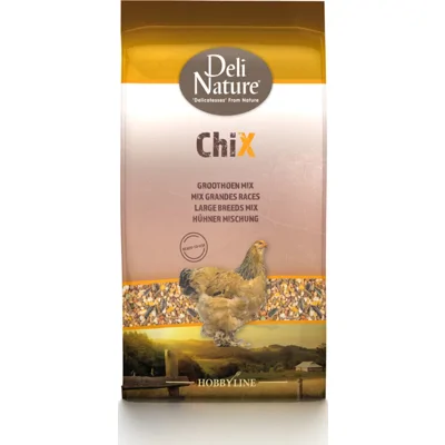 4x Deli Nature Chix Kant en Klaar Groothoen Mix 4 kg
