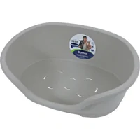 Moderna Plastic Hondenmand - Grijs - 50 cm