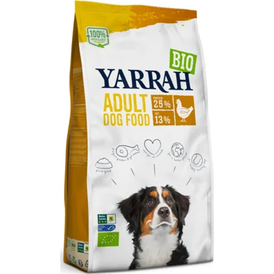 Yarrah Bio Hondenvoer Kip 10 kg