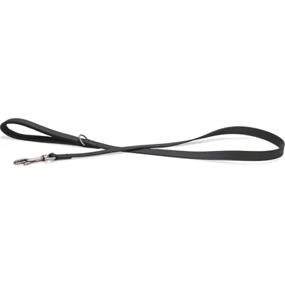 Beeztees Balacron Ax kunstleer hondenriem zwart 130 x 2 cm