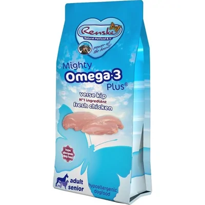 Renske Mighty Omega Plus - Verse Kip hond 12kg