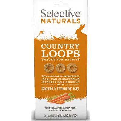 Supreme Selective Naturals Country Loops cavia/konijnensnacks 80 gram