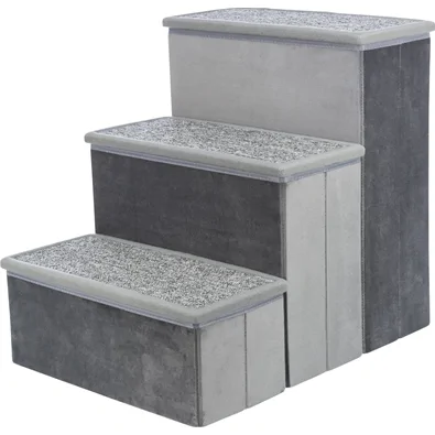 Trixie trap met opbergruimte grijs 34x50x45 cm