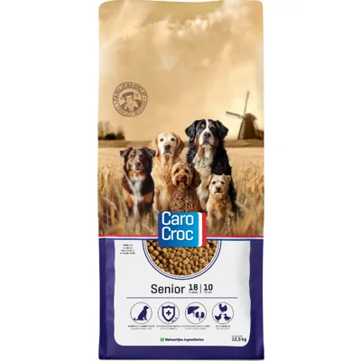 Carocroc 18/10 Senior hondenvoer 12,5 kg