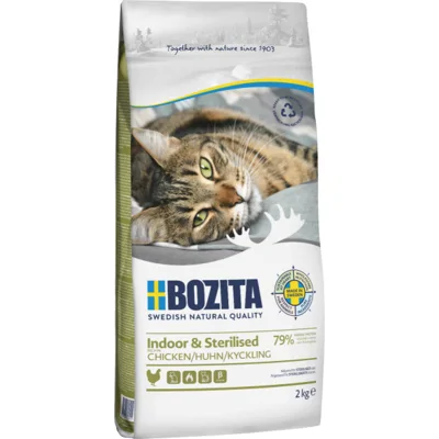 Bozita Indoor & Sterilised kattenvoer 10 kg