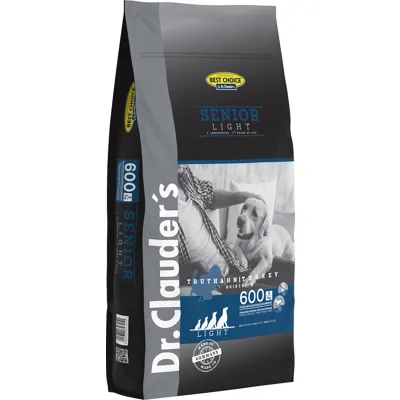 Dr. Clauder's Senior / Light met kalkoen hondenvoer 12,5 kg