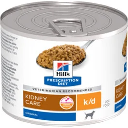 Hill's Prescription Diet K/D Kidney Care nat hondenvoer blik 1 tray ( 12 x 180 g)