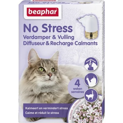 3x Beaphar No Stress Kat Verdamper&Vulling
