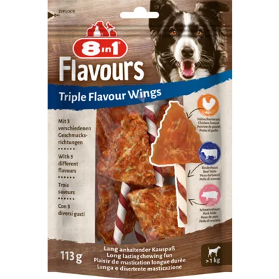 6x 8in1 Triple Flavour Wings 6 stuks