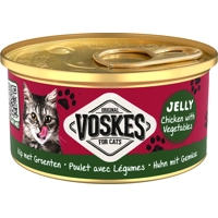Voskes Kattenvoer Nat Gelei Kip&Groenten 85 gr