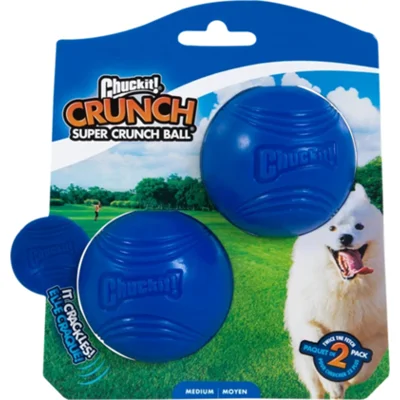 Chuckit Super Crunch Ball 2-pack 6 cm