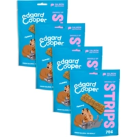 4x Edgard&Cooper Adult Strips Zalm&Kip 75 gr