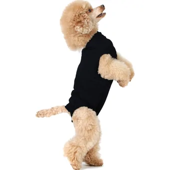 Suitical Recovery Suit Hond - S Plus - Zwart