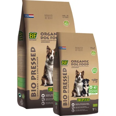 Biofood Organic Geperst Kip - 8 kg