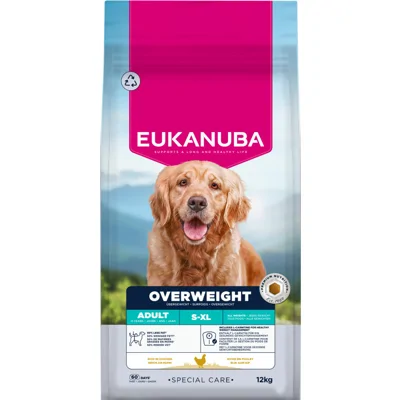 Eukanuba Hondenvoer Droog Special Care Adult Overweight 12 kg