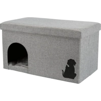 Trixie kattenhuis kimy grijs 70x40x40 cm product name