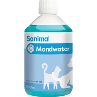 Sanimal Mondwater voor hond en kat 250 ml product name