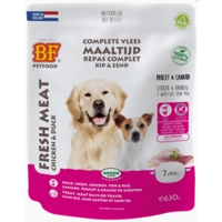8x BF Petfood Vleesvoeding Eend - Kip 7 x 90 gr product name