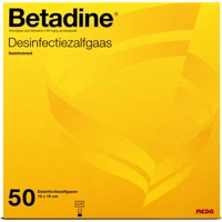 Betadine Desinfectiezalfgaas 50 stuks