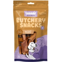 Braaaf Butchery Beef Head Skin Bites Hondensnack 150 gr