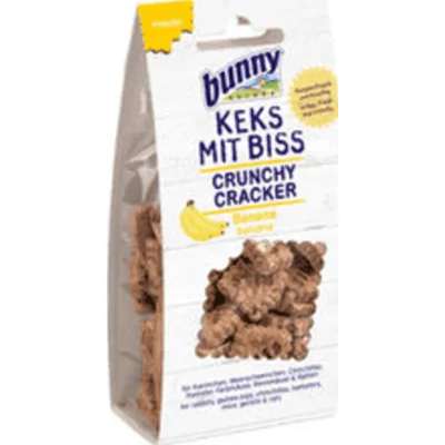 Bunny Nature Crunchy Cracker Banaan 50 gr
