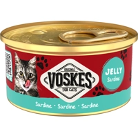 Voskes Kattenvoer Nat Gelei Sardine 85 gr