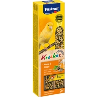 Vitakraft Kanarie Kracker 2 in 1 Honing 2 stuks product name