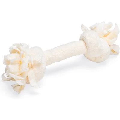 Beeztees Puppy Speeltouw Pim - 2 knopen - beige