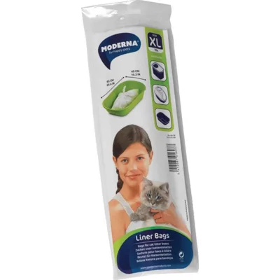 Moderna kattenbakzakken Top Cat - XL - 65 x 49 cm - 10 stuks