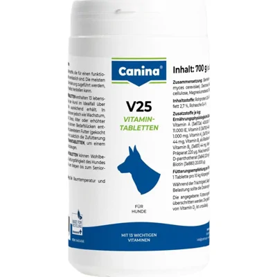Canina V25 Vitaminetabletten - 700 g