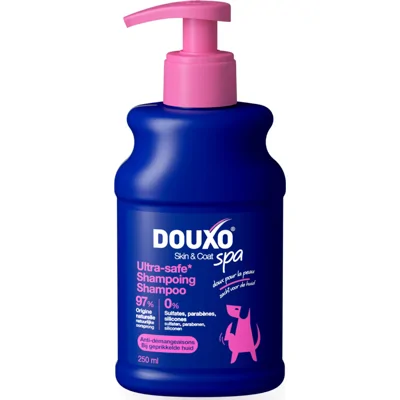 2x DOUXO SPA Hondenshampoo Bij Geprikkelde Huid 250 ml