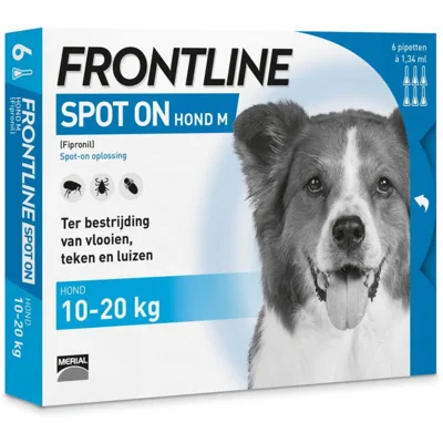 Frontline Spot On Hond M - 4 pipetten
