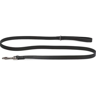 Beeztees Balacron Ax kunstleer hondenriem zwart 180 x 1.5 cm
