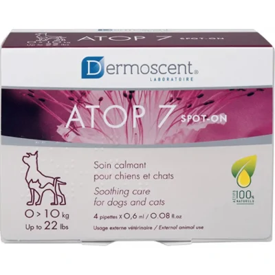 Dermoscent Atop 7 Spot On 0-10 kg 4 pipetten