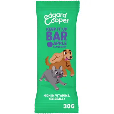 Edgard & Cooper hondensnack reep appel & bosbes