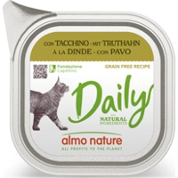 Almo Nature Daily met kalkoen natvoer kat (100 g) 32 x 100 g