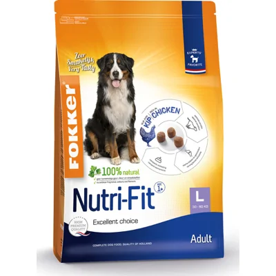 Fokker Nutri-Fit L hondenvoer 13 kg
