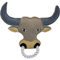 Canvas stier hondenspeelgoed Per stuk product name