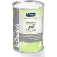 Dr. Clauder's Sensible puur lam natvoer hond 6 x 400 g product name