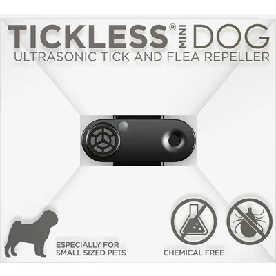 Tickless Mini ultrasone oplaadbare vlo- en tekenverjager hond Per stuk