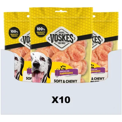 10x Voskes Kip Schijfjes 100 gr