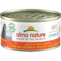 48x Almo Nature HFC Complete Graanvrij Kattenvoer Nat Kip&Wortel 70 gr