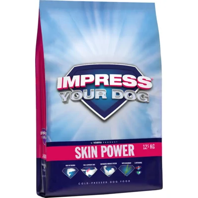 Impress Your Dog Hondenvoer Adult Skin Power 12,5 kg