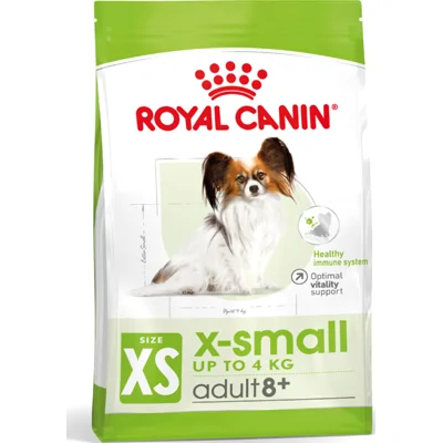 4x Royal Canin Extra Small Adult 8+ Hondenvoer 3 kg