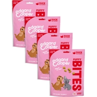 4x Edgard&Cooper Puppy Bite S Eend&Kip 50 gr