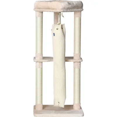 Quapas! Krabpaal met klimzak beige