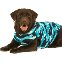 Suitical Recovery Suit Hond - XS - Blauw Camouflage