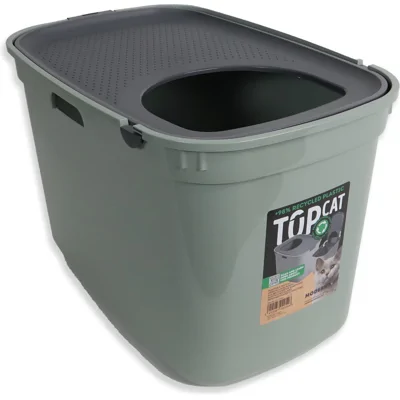 Moderna Kattentoilet Top Cat - groen / donkergroen